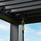 SAC 3Mx3M Aluminium Louvre Pergola