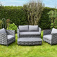SAC Deluxe Rope Weave Patio Set