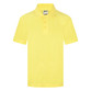 Zeco school polo shirt in yellow
