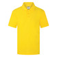 Zeco school polo shirt in gold