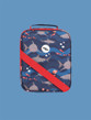 ROAMIE insulated kids school lunch bag in Shark