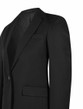 Girls Signature Fitted Blazer (Banner) in Black