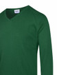 50/50 V-Neck School Jumper (Banner) in Bottle
