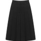 Aspire Pleated Skirt (Banner) in Black