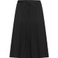 Aspire Pleated Skirt (Banner) in Black