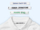 Easy2Name woven name tapes, personalised with names and numbers