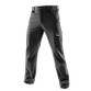 Black slim fit stretch work trousers with thigh pockets, ruler pocket and articulated knees