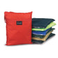 Five Result waterproof rain suit carry cases showing full colour range – R095X set Five Result waterproof rain suit carry cases showing full colour range – R095X set