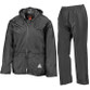 Result R095X men’s waterproof jacket and trousers set in black – heavy duty rain suit Result R095X men’s waterproof jacket and trousers set in black – heavy duty rain suit