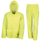 Result Men's Heavyweight Waterproof Jacket & Trouser Set Raincoat (R95A) Yellow