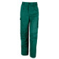 Plain work trousers with knee pad pockets, thigh pocket with reflective trim and hammer loop