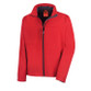 Result Classic softshell jacket with zip-through collar, zipped chest pocket and shaped hem