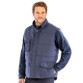 Result padded bodywarmer with zip-through collar, chest pocket and tear release front pockets