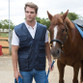 Multi pocket polycotton work waistcoat with bellowed chest pockets, D-ring and zip front