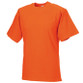 Heavy duty crew neck work t-shirt with reinforced shoulders, shown from the front