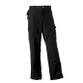 Heavy duty polycotton canvas combat work trousers with knee pad pockets, shown from the front