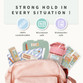 Easy2Name name stickers on a school bag, lunch box and water bottle: customisable, microwave and dishwasher safe