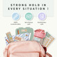 Easy2Name name stickers on a school bag, lunch box and water bottle: customisable, microwave and dishwasher safe