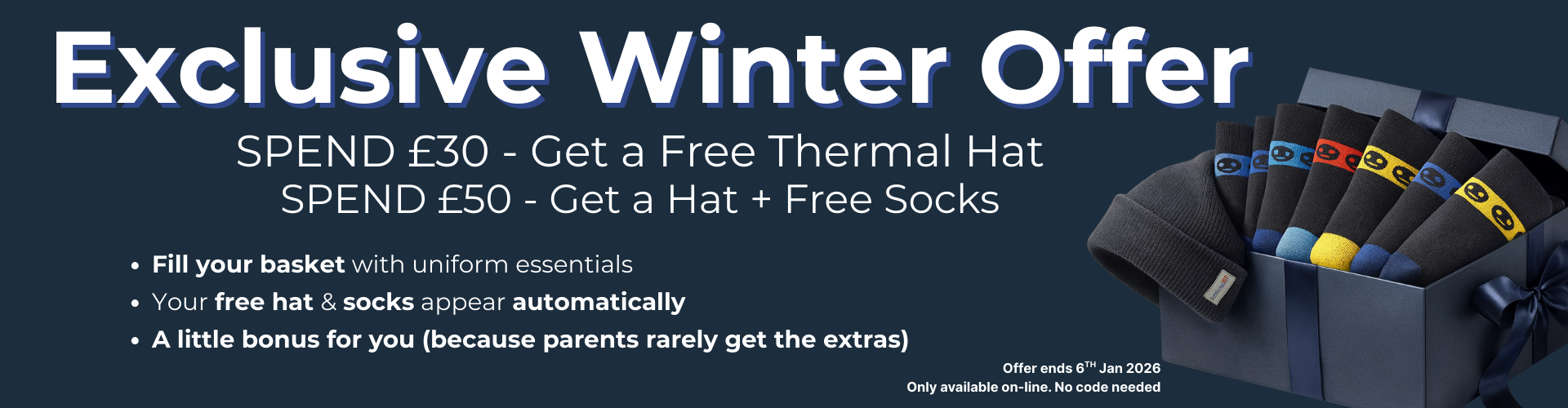 Exclusive Winter Offer Banner