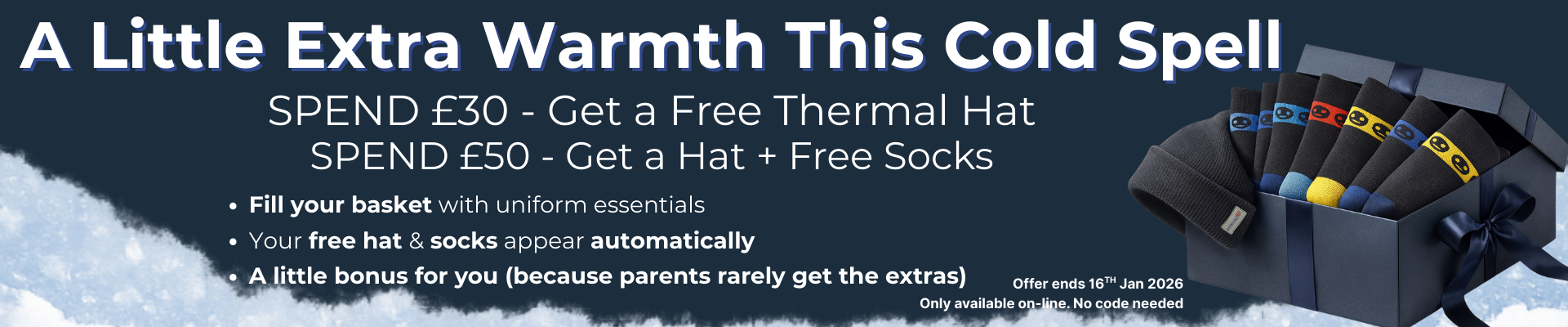 Exclusive Winter Offer Banner