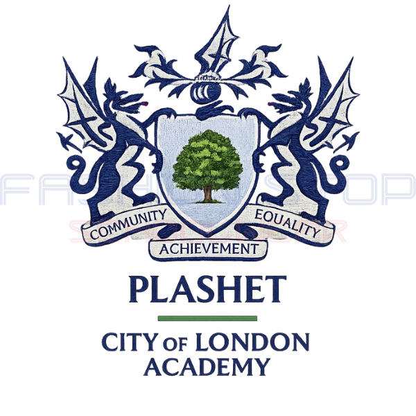 Plashet School badge