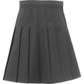 Senior Stitch Down Pleat Skirt (Banner) Grey