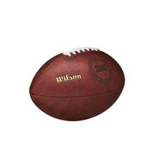 Wilson NFL Duke Replica Throwback American Football laces and panel detail