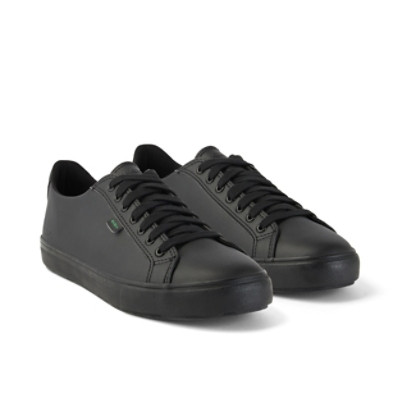 Kickers Tovni Lacer Vegan Mens Shoes Black top view