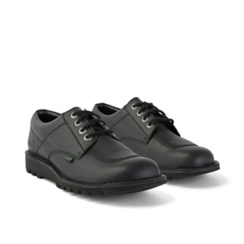 Kickers Kick Lo Vegan Mens Shoes Black top view