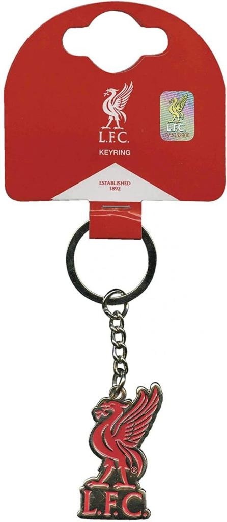 Team Merchandise Club Crest Keyring - Liverpool or Man United
