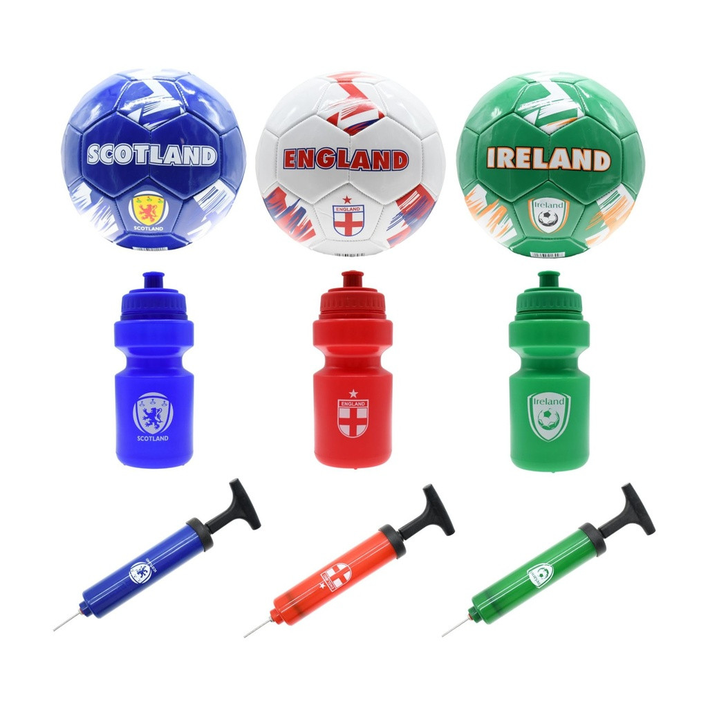 Country Themed Football Gift Set - England, Ireland or Scotland