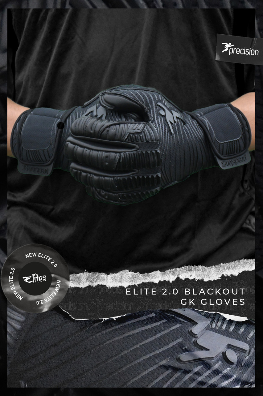 Precision Elite 2.0 Blackout Goalkeeper Gloves