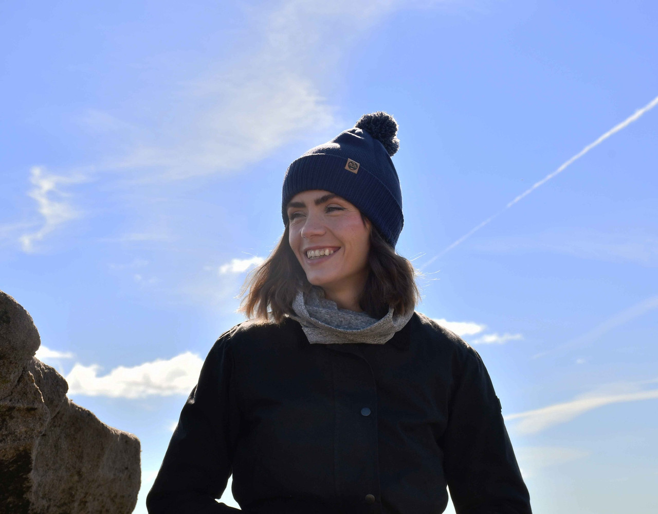 Six Peaks Pom Beanie