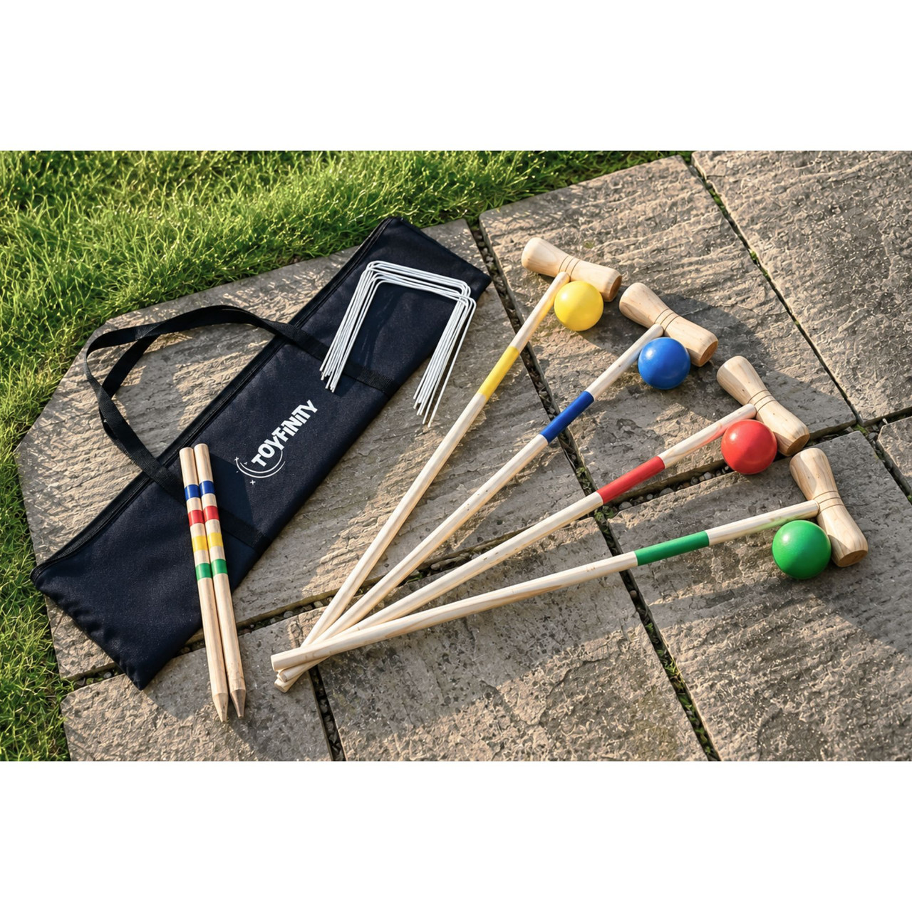 Toyfinity Croquet Set