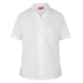 Short Sleeve Twin Pack Revere Collar Non Iron School Blouse (Zeco) (GB3104)