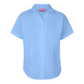 Fitted Short Sleeve Twin Pack Revere Collar Blouse (Zeco)