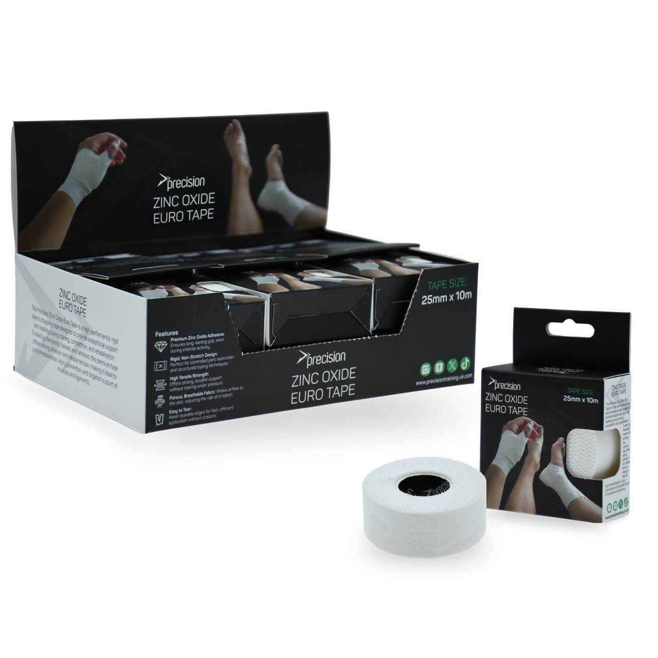 Precision Zinc Oxide Euro Tape
