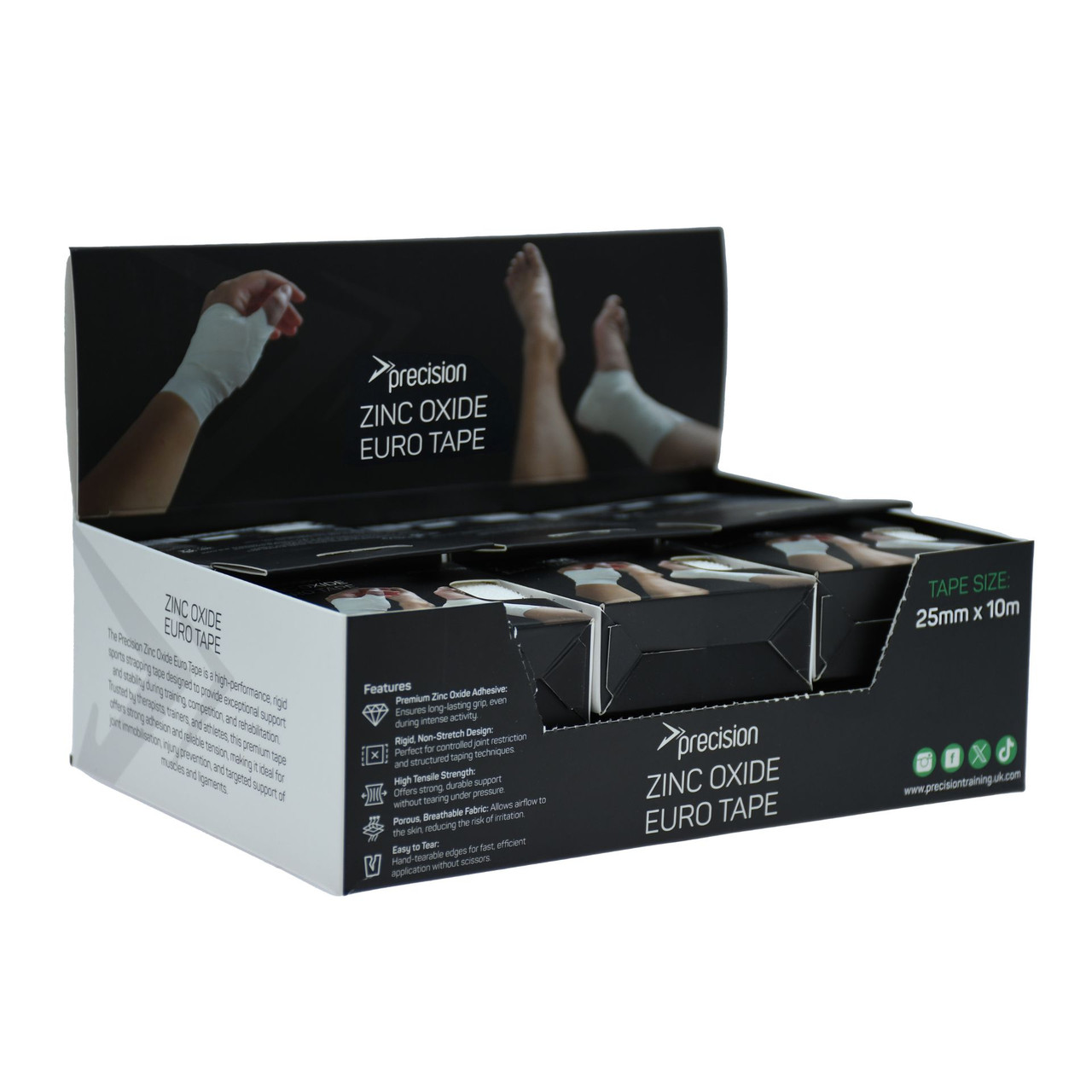 Precision Zinc Oxide Euro Tape