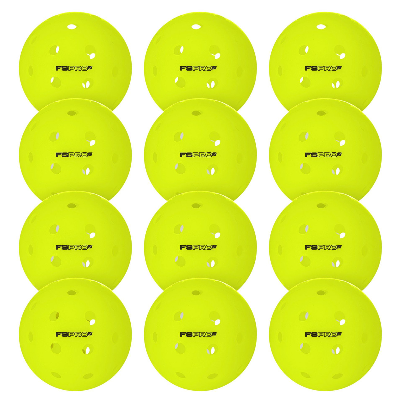Franklin Indoor FS Pro Pickleball (Pack of 12)