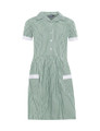 Ayr Button Front Corded Gingham Dress (Banner) (913108)