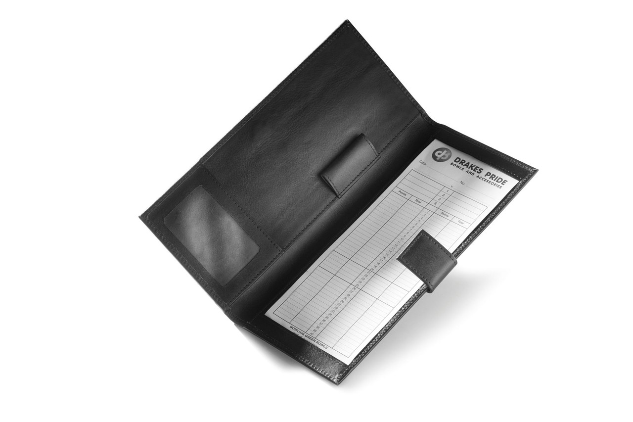 Drakes Pride Leather Rigid Scorecard Holder