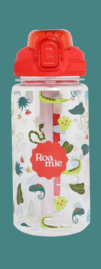 ROAMIE kids school water bottle in Jungle
