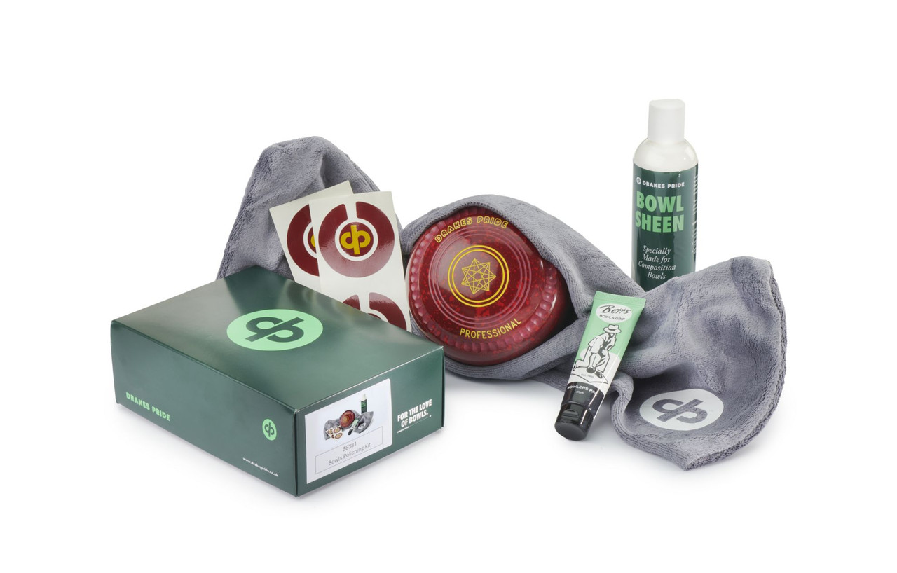 Drakes Pride Bowls Polishing Kit