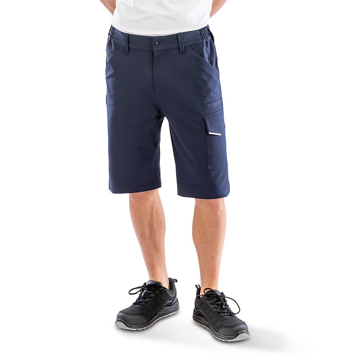 Stretch Work Shorts with 7 Pockets, Slim Fit (Result Recycled R520X)