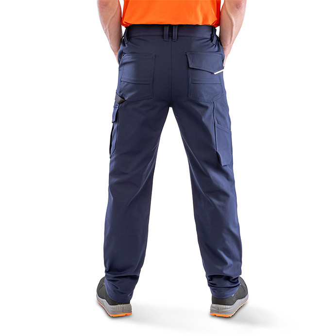 Stretch Work Trousers, Slim Fit with 9 Pockets (Result Recycled R518X)