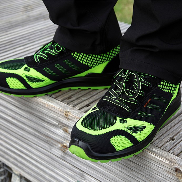 Steel Toe Cap Safety Trainers, SB SR FO, Knit Upper (Result Work-Guard R458X)