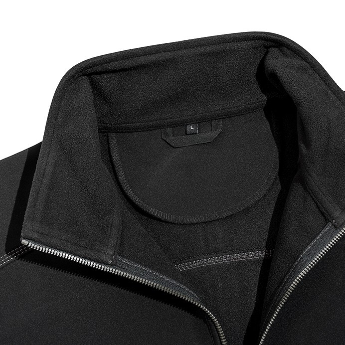 Mens Softshell Work Jacket, Windproof, Microfleece Lined (Result Work-Guard R455M)