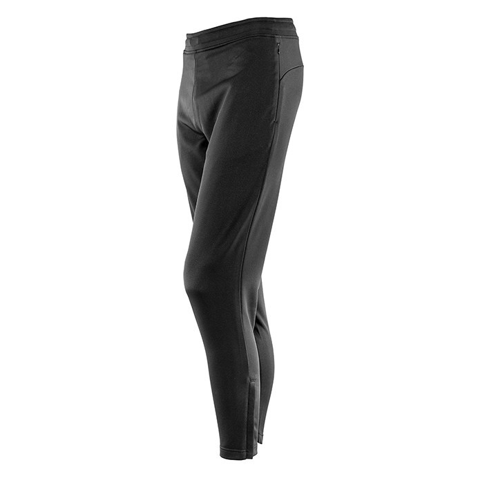 Mens Slim Fit Joggers, Quick Dry Stretch, Zip Ankles (Spiro S276M)