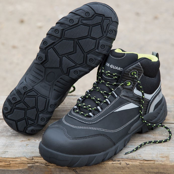 Steel Toe Cap Safety Boots, S3L, Nubuck Leather (Result Work-Guard R339X)