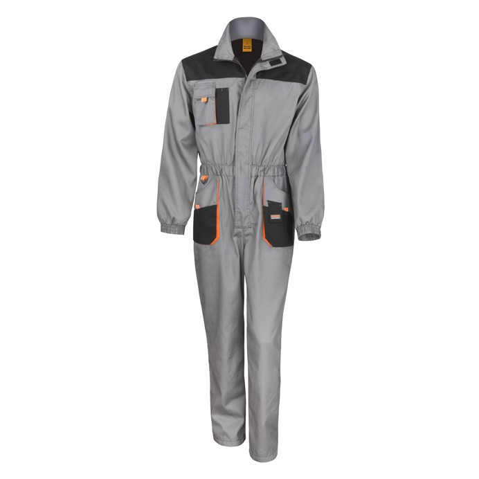 Lightweight Work Overalls, Water Repellent Coverall Boiler Suit (Result Work-Guard R321X)